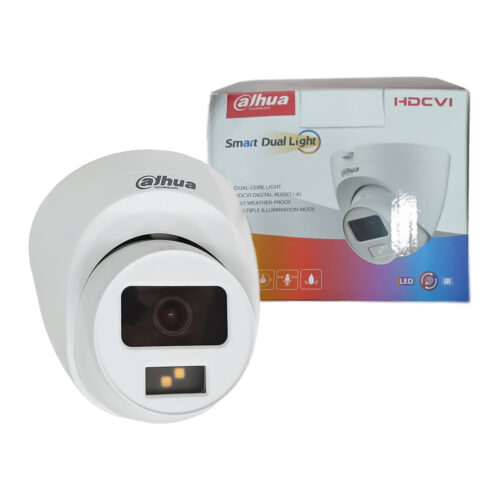CAMARA DOMO DAHUA 1080 SMART DUAL LIGTH CON AUDIO