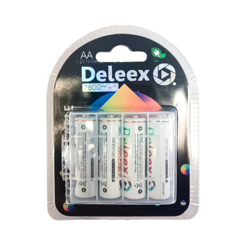 PILA RECARGABLE DELEEX AA 1.5V (1 BLISTER)