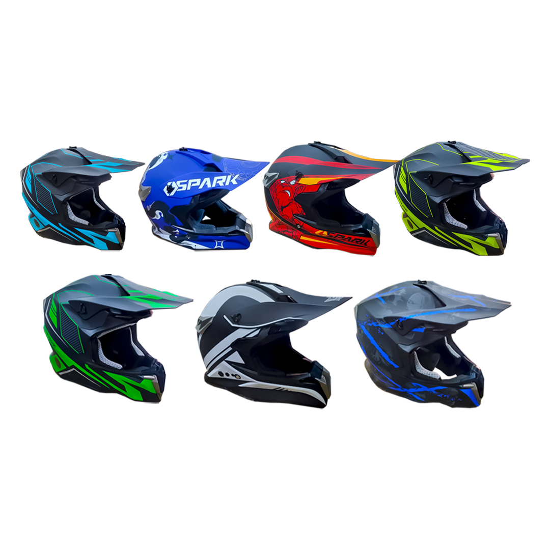 CASCO DE MOTO HELMET HX-HD806 VISCERA MATE