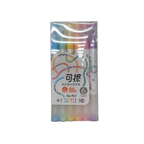 MARCADOR BORRABLE 6 U. NO.957 24017