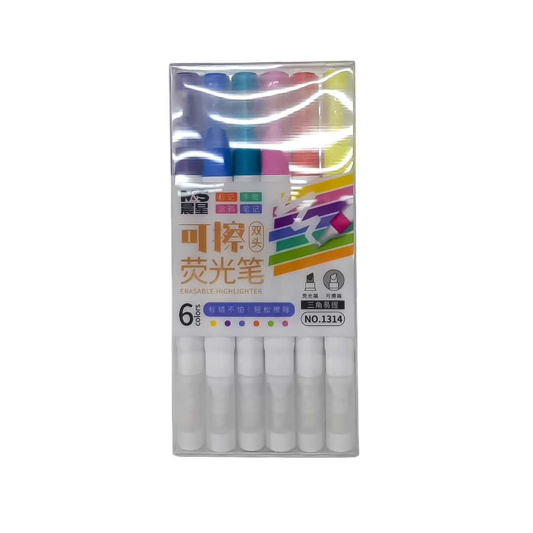 MARCADOR BORRABLE 6 U. NO.1314 24018