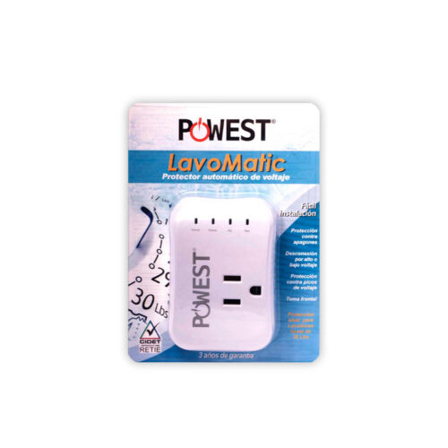 PROTECTOR DE VOLTAJE POWEST LAVOMATIC