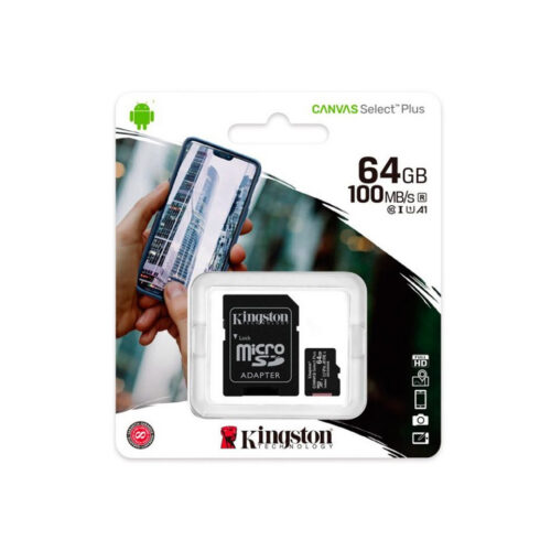 TARJETA DE MEMORIA MICRO SD KINGSTON 64G 3.0
