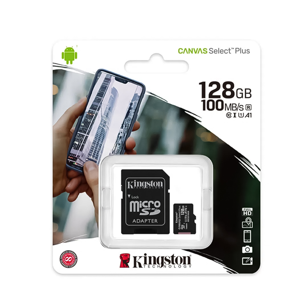 TARJETA DE MEMORIA MICRO SD KINGSTON 128G 3.0