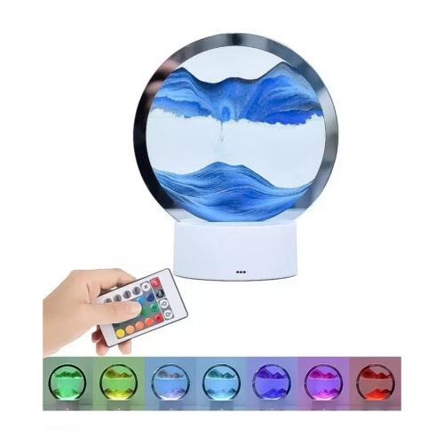 LAMPARA DE MESA DE ARENA MOVEDIZA