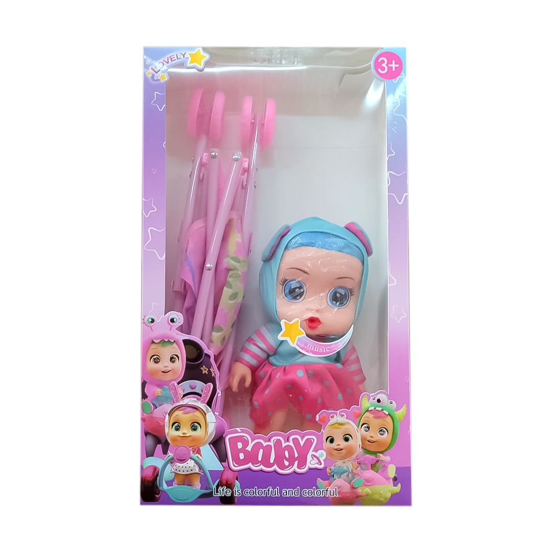 MUÑECA LOVELY BABY CON ACCESORIO