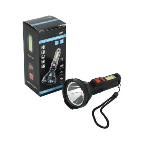 LINTERNA DE MANO RECARGABLE L-830