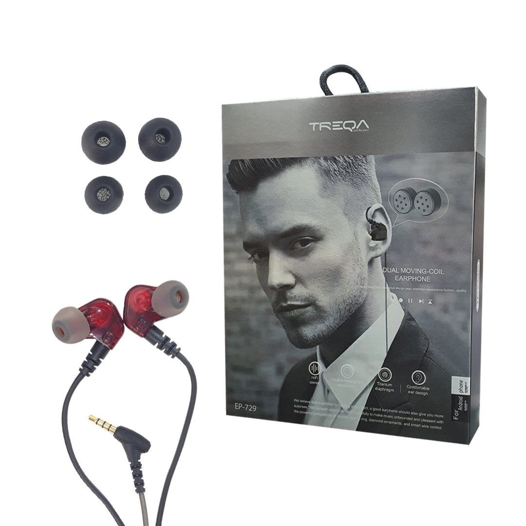 AUDIFONO ALÁMBRICO TREQA EP-729