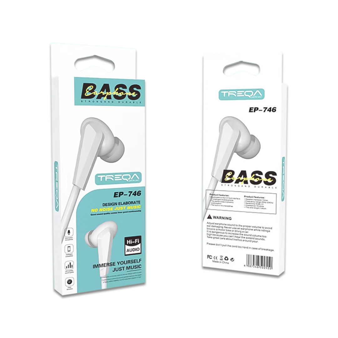 AUDIFONOS TREQA BASS EP-746