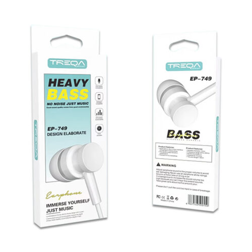 AUDIFONOS TREQA BASS EP-749