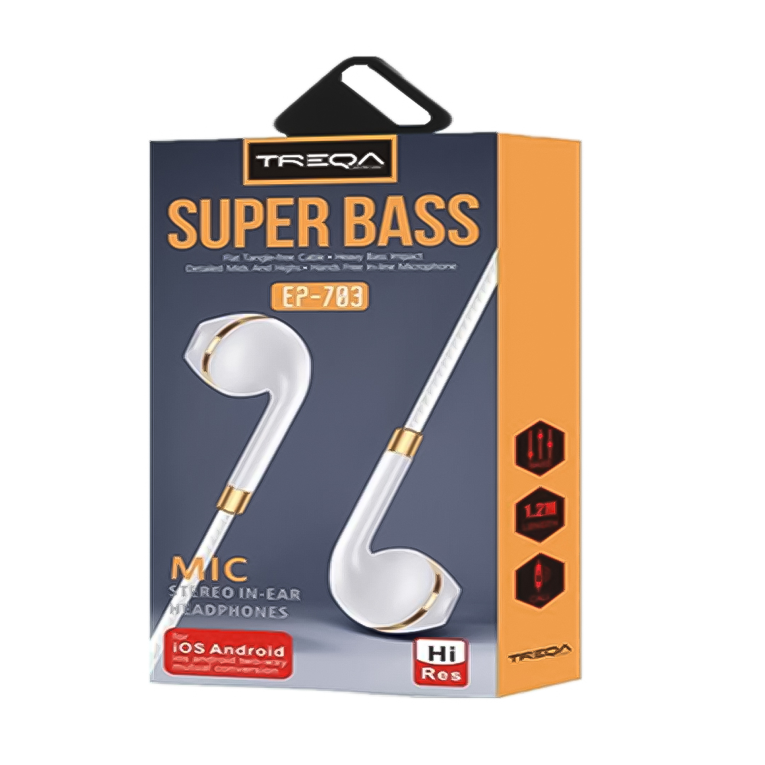 AUDIFONOS TREQA SUPER BASS EP-703