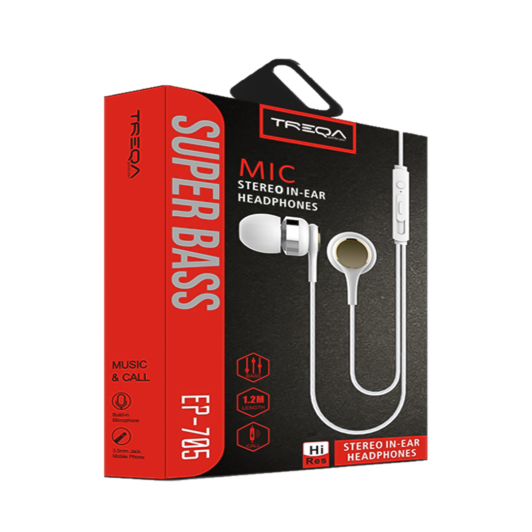 AUDIFONOS TREQA SUPER BASS EP-705