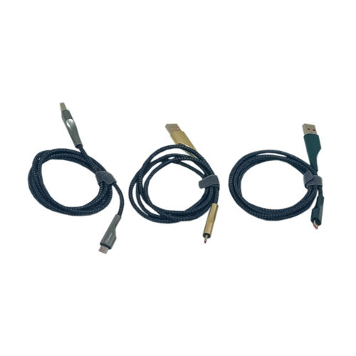 CABLE TIPO CORDON VERDE PUNTA COLOR TIPO V8