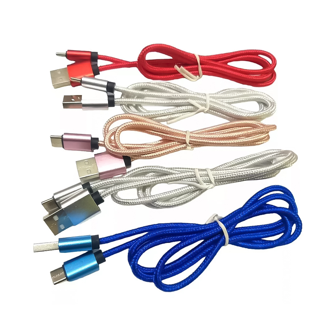 CABLE ECONOMICO PUNTA CUADRADA METALIZADA TIPO V8