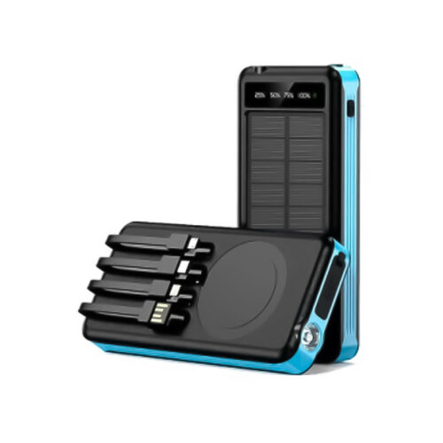POWERBANK CON PANEL SOLAR 4 EN 1 10000MAH