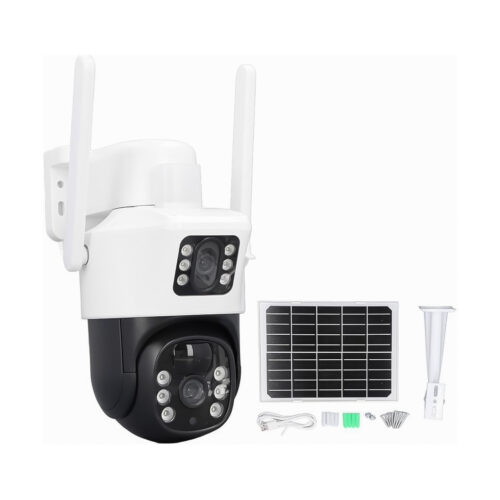 CAMARA DE SEGURIDAD CON PANEL SOLAR TRUE COLOR VIEW