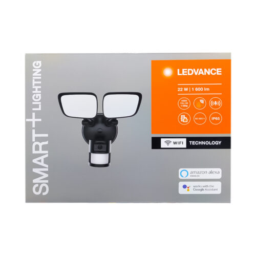 CAMARA VIDEOVIGILANCIA + REFLECTOR LED 22W