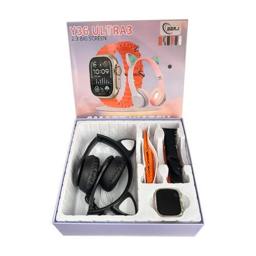 SMARTWATCH CON AUDIFONOS Y36 ULTRA 3