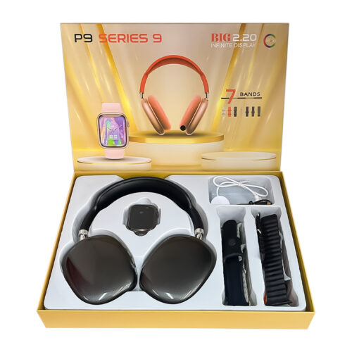 SMARTWATCH CON AUDIFONOS P9 SERIE 9