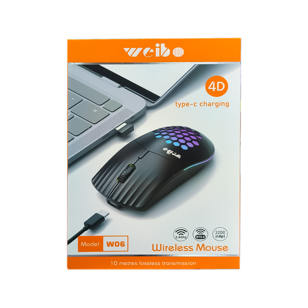 MOUSE INALAMBRICO WEIBO W06