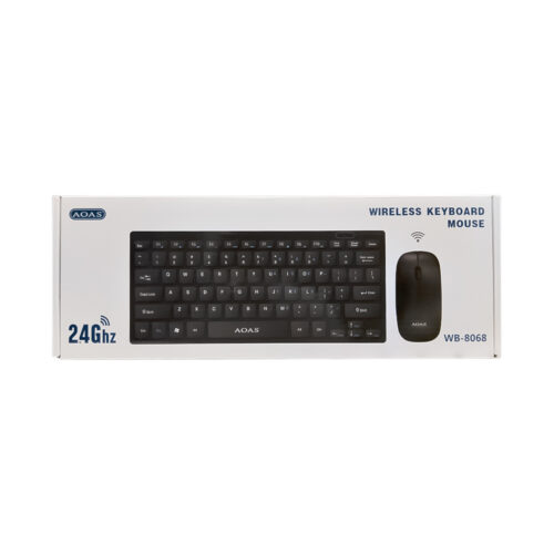 TECLADO INALMBRICO Y MOUSE AOAS WB-8068