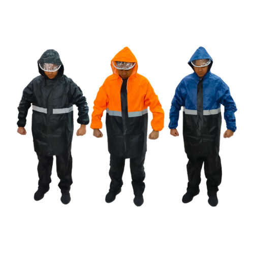 TRAJE IMPERMEABLE CON VISERA