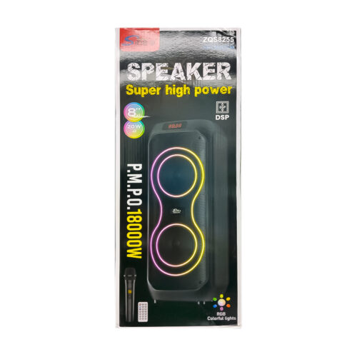 PARLANTE BLUETOOTH SING-E ZQS8255 8 PULGADAS