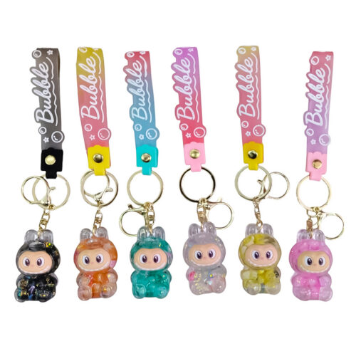 LLAVERO AGUA BUBBLE LABUBU