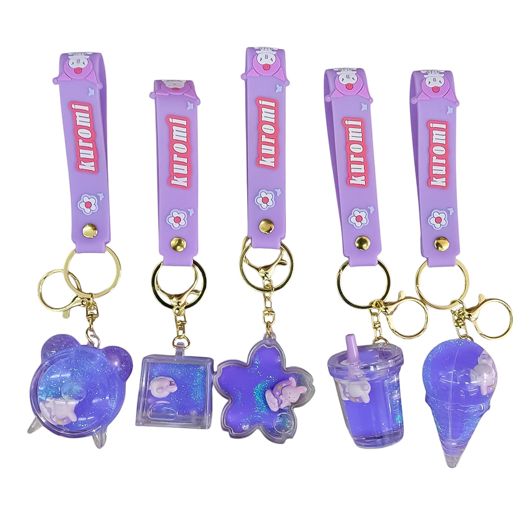 DOCENA LLAVERO AGUA KRM LILA