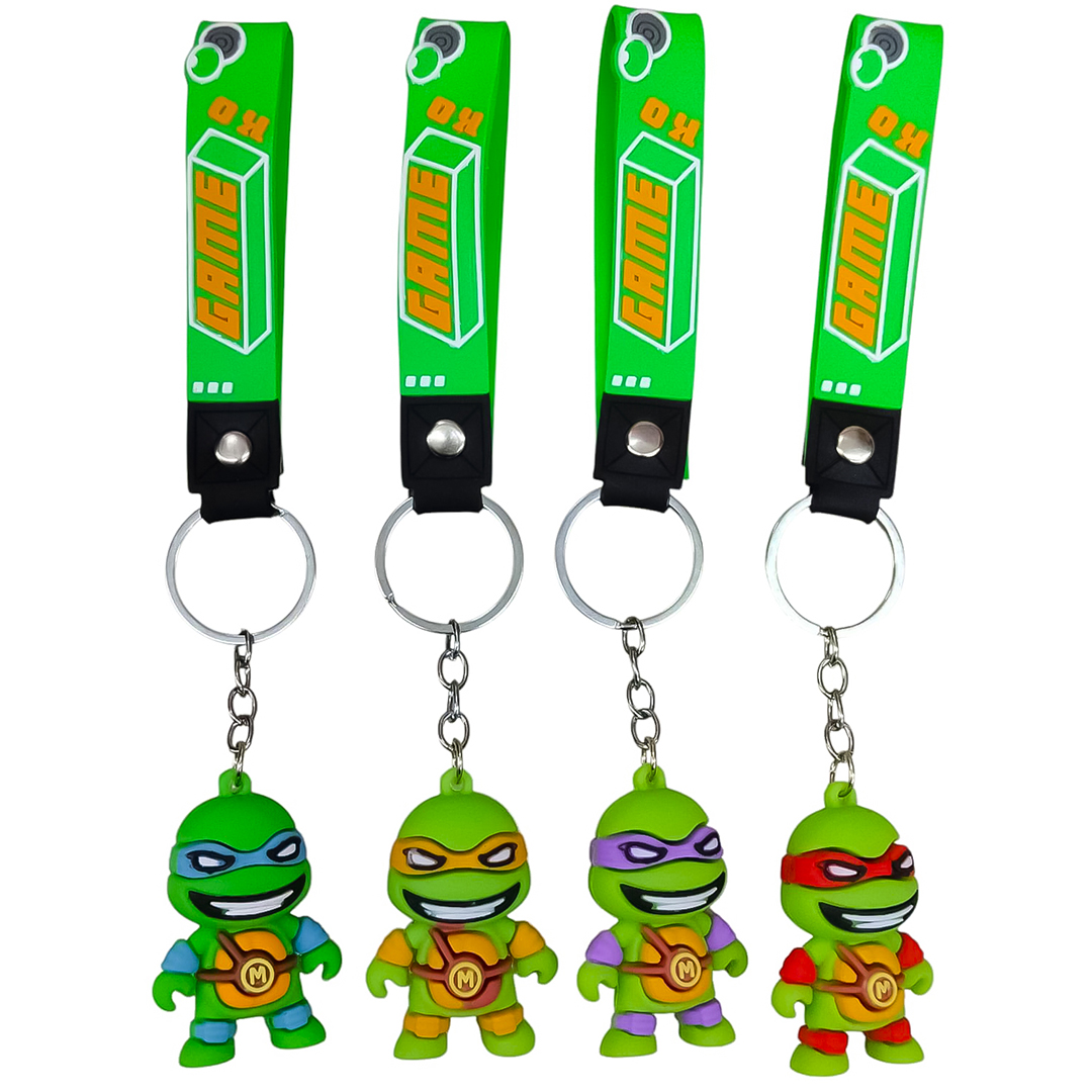 DOCENA LLAVERO TORTUGA GAME KO