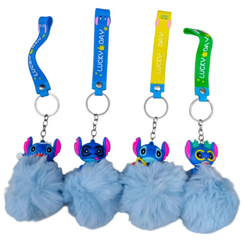 DOCENA LLAVERO STTCH PONPON