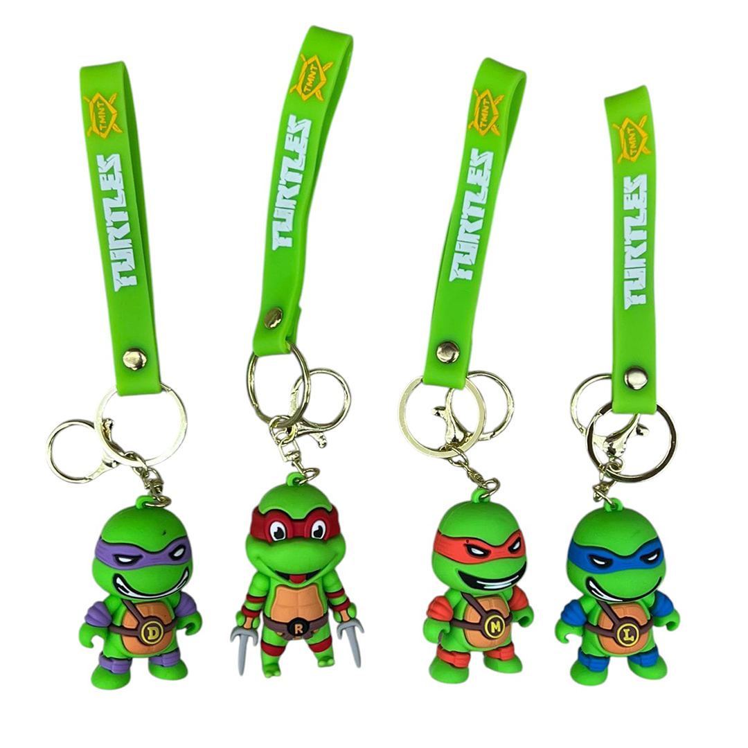 DOCENA LLAVERO TURTLES