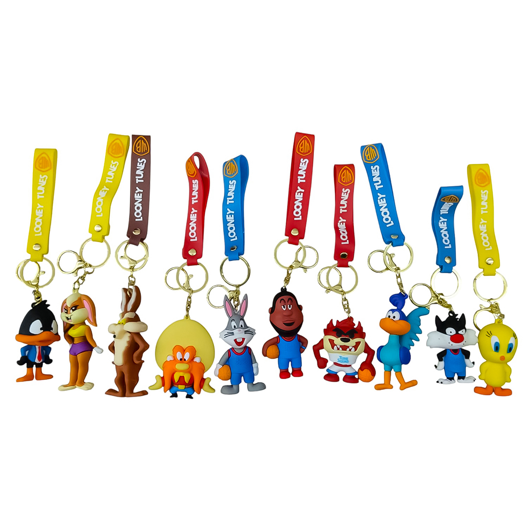 DOCENA LLAVERO LNEY TUNES