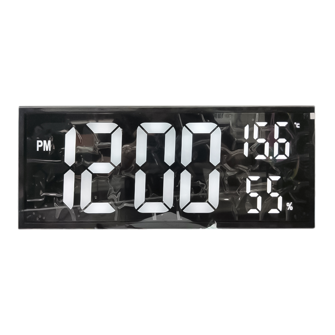 RELOJ DIGITAL RECTANGULAR DE PARED