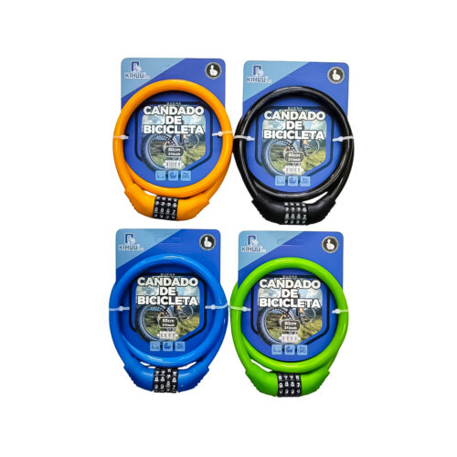 CANDADO PARA BICI TKIHUU CIFRADO COLORES (UNIDAD)
