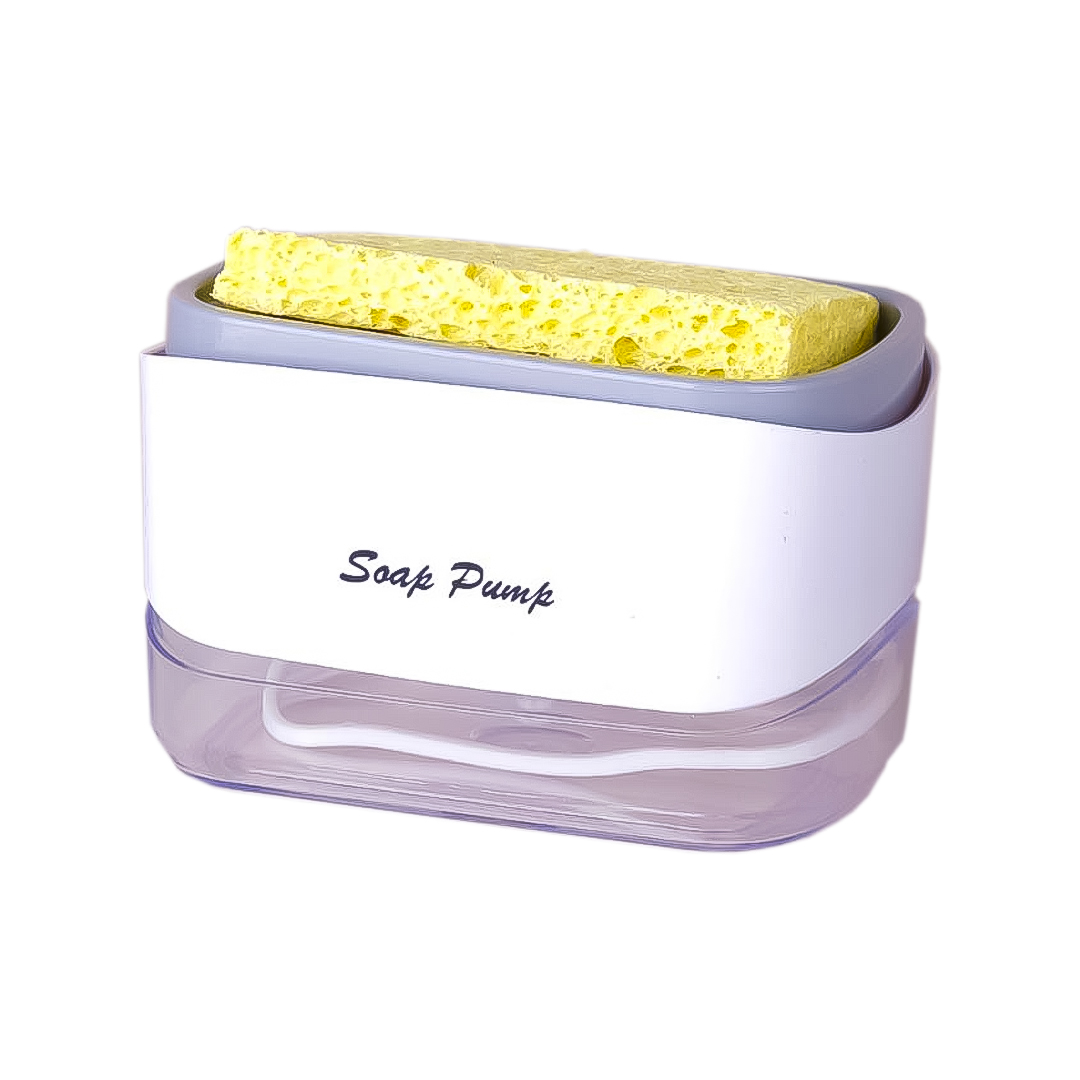 JABONERA Y ESPONJA DE LIMPIEZA