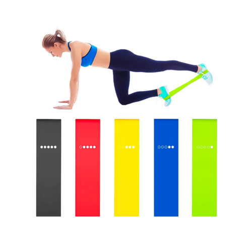 SET DE BANDAS DE RESISTENCIA ELASTICAS 5 UNIDADES