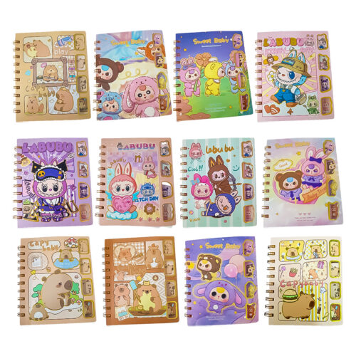 MINI LIBRETAS PERSONAJES INFANTILES (UNIDAD)