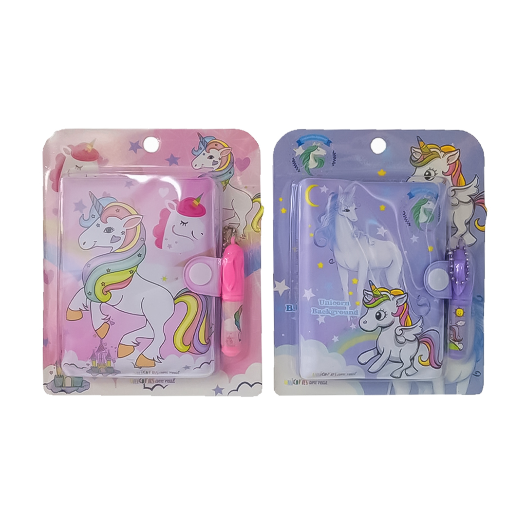 LIBRETA AGENDA DISEÑO UNICORNIO E-001 (UNIDAD)