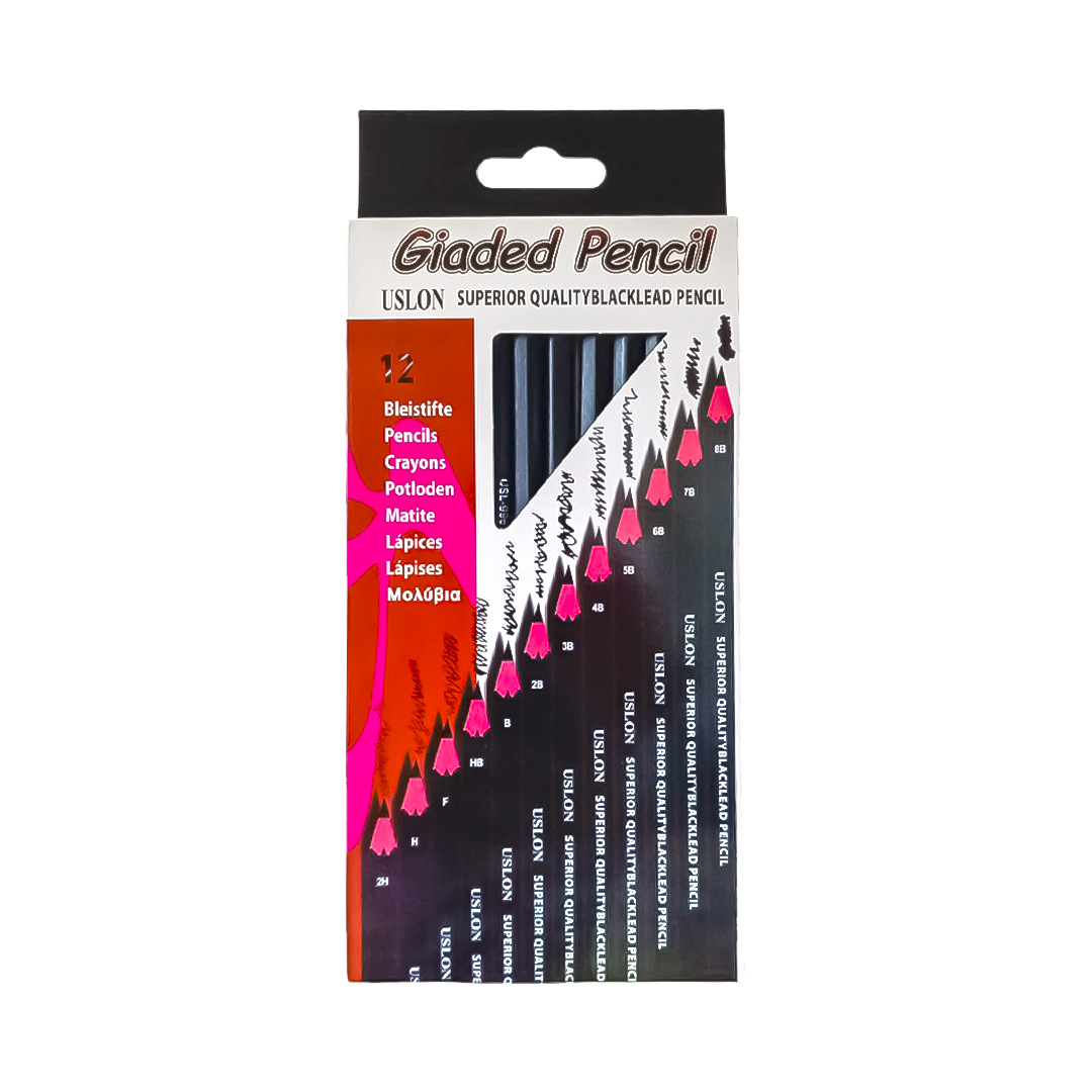 JUEGO DE LAPICES GIADED (12 UNIDADES)