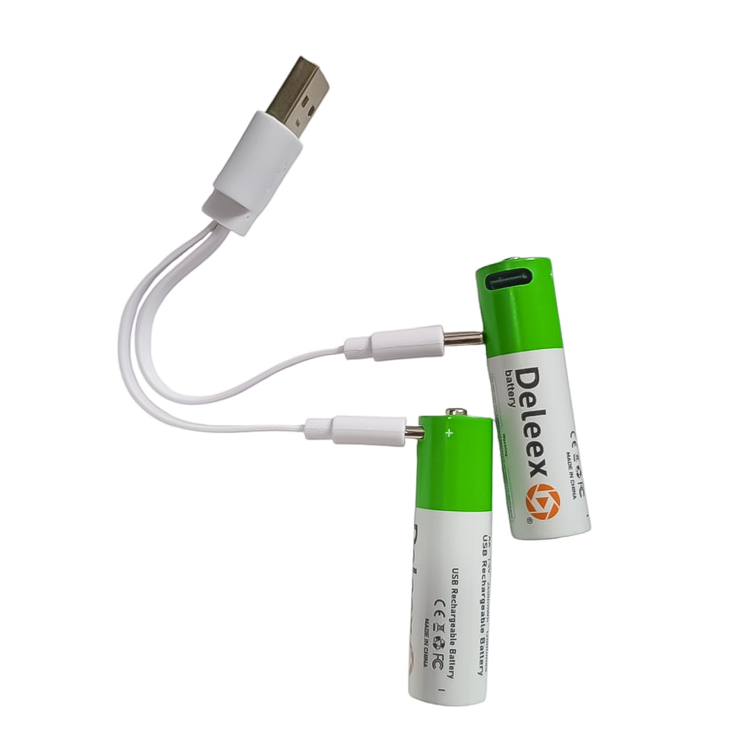 PILA RECARGABLE DELEEX AA 1.5V