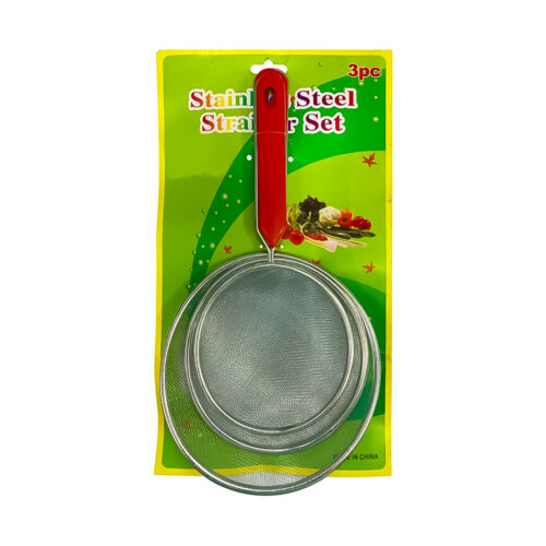 SET DE ESCURRIDORES METALICOS X3